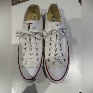 Brand new white converse size 11